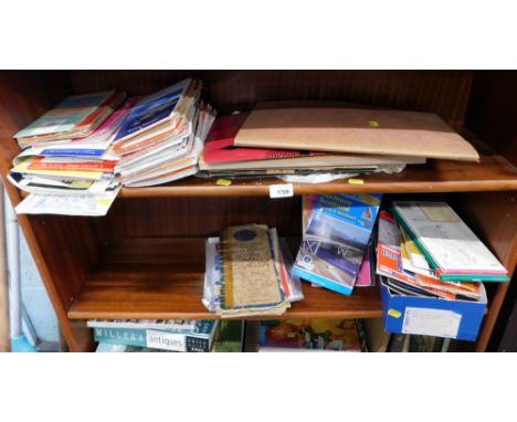 A group of modern Ordnance survey maps, UK and Ireland. (2 shelves)