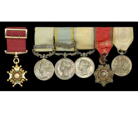 The group of six miniature medals worn by Admiral C. H. M. Buckle, Royal Navy  The Most Honourable Order of the Bath, C.B. (M