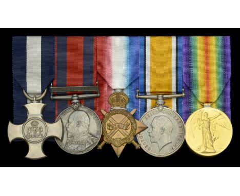 The notable Great War decoy ship operations D.S.C. group of five awarded to Engineer Lieutenant J. M. Dowie, Royal Naval Rese