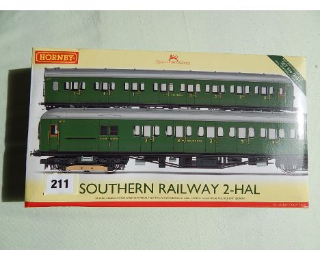 HORNBY R 3260 2 HAL EMU 2653 SR GREEN DCC READY