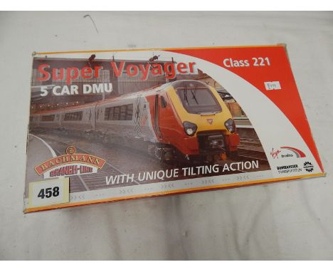 BACHMANN VIRGIN TRAINS CLASS 221 5 CAR VIRGIN SUPER VOYAGER SET 32-625 BOXED