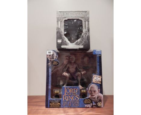 LORD OF THE RINGS TALKING GOLLUM & FELLOWSHIP OF THE RING GOLLUM