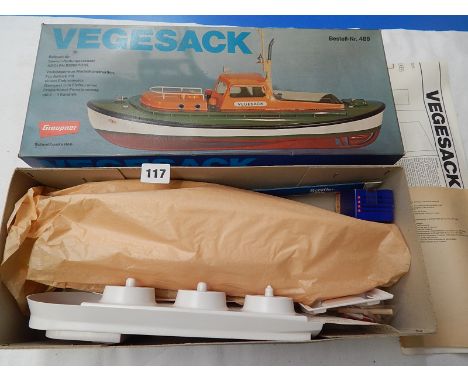 GRAUPNER VEGEJACK 488 BOAT KIT MODEL