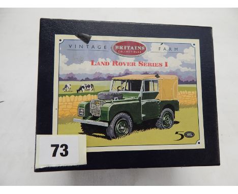 BRITAINS VINTAGE COMMERCIAL BOXED MODEL LAND ROVER SERIES I