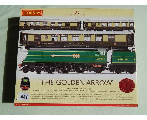 HORNBY THE GOLDEN ARROW TRAIN PACK