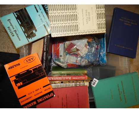BR LOCOMOTIVE HAND BOOKS & MANUALS  INC CLASS 31, 47, 26, 45, PLUS SULZER OPERATION MANUAL, TIMETABLES & ODD TICKETS