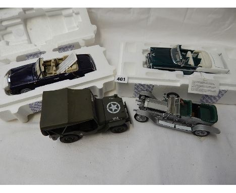 FRANKLIN MINT MODEL CAR & SOLIDO WILLYS JEEP