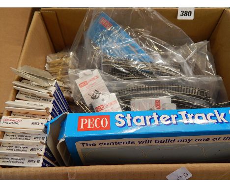 N GAUGE : TRACK SET TRACK, POINTS, FLEISCHMANN 690 5 POINT MOTORS, PECO TRACK & USED TRACK