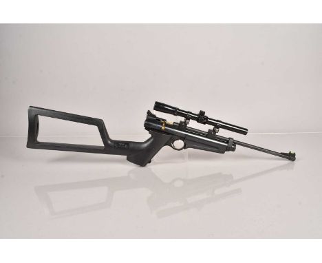 A Crosman 2250B 'Rat Catcher' .22 Air Pistol, serial N15B07136, complete with Crosman Model 1399 Custom Stock, and a Crosman 