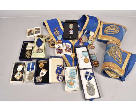 A selection of 1930s and later Masonic Jewels, including a number of silver examples, Royal Masonic Institution for Boys, Roy