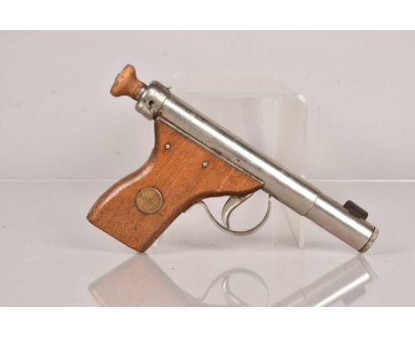 A Haenel Model 50 .177 Air Pistol, circa 1930s, stamped 'HAENEL MOD.50 D.R.G.M' to the barrel, and dated 'II 11.31' to the bo