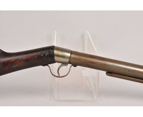 A BSA Style .177 Break Barrel Air Rifle, serial 61715, having button release to the side of the barrel, similar to a Lincoln 