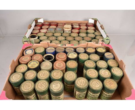 Phonograph Cylinders, a good collection of cylinders, mainly Edison, all with there tubes, a few missing the lids, various ge