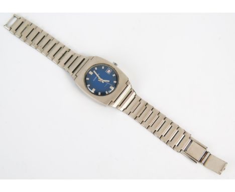 A Gent's EURASTYLE Steel Cased Manual Wind Wristwatch with 17 jewel Rendex movement _ caliber 1215-21. Running 