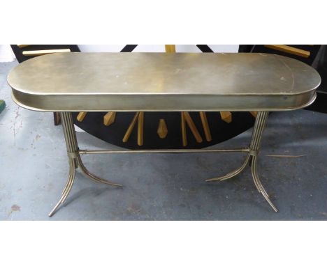 CONSOLE TABLE, 1950's French style, 155cm x 50cm x 80cm.