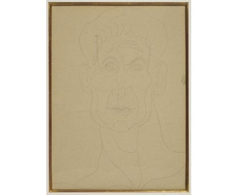 Pablo Picasso (1881-1973)Tête d'homme pencil on paper26.7 x 20.1cm (10 1/2 x 7 15/16in).Executed in 1914Footnotes:The authent