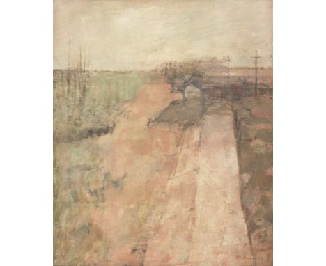 Michael Andrews (British, 1928-1995)Landscape signed 'M Andrews' (lower right)oil on canvas66.7 x 55.9 cm. (26 1/4 x 22 in.)F