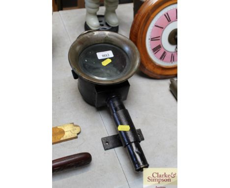 A candle carriage lamp