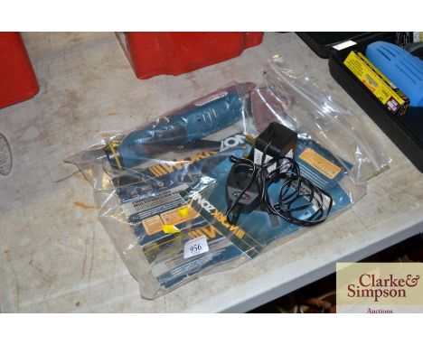 A Work Zone cordless lithium iron multi functional tool with charger