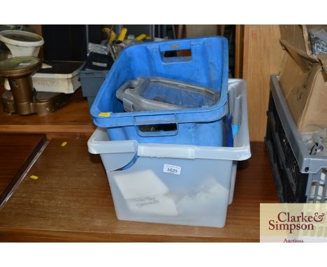Two boxes of tools including a socket set