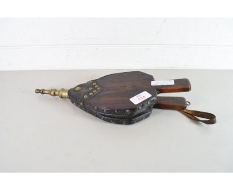 PAIR OF VINTAGE WOODEN BELLOWS