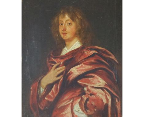 Manner of Peter Lely, Portrait of a gentleman, oil on canvas