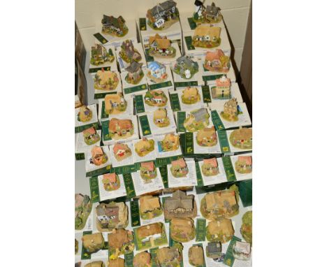 FIFTY FOUR LILLIPUT LANE SCULPTURES FROM THE BRITISH COLLECTION, black/British Made backstamp) (34 boxed), to include 'The Hi