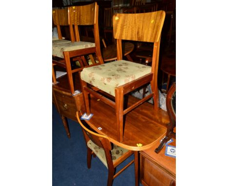 NEIL MORRIS FOR MORRIS OF GLASGOW, Cumbrae Range, a mid 20th century Australian walnut and Canadian sycamore dining suite, co