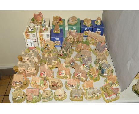 FORTY TWO LILLIPUT LANE SCULPTURES FROM THE MIDLANDS COLLECTION, to include 'Witham Delph' (boxed), 'Little Smithy' (boxed), 