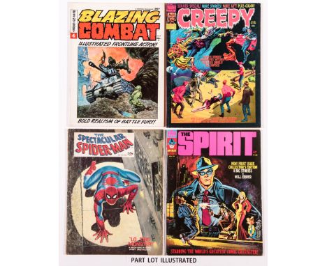 Marvel/Curtis Magazines 3: Blazing Combat 4, Creepy 74, Marvel Preview 3, 5, 6, Marvel Super-Action 1, Planet of The Apes 1, 