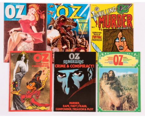 Oz Magazine (1971-72) 37-42. No. 37: Good Little Bad Girl. 'Harry liked his wife in lingerie and everyone else did too'. 38: 