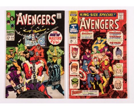 Avengers 54 (1968) [fn-]. With Avengers K S Special 1 cents copy (1967) [vg-fn] (2). No Reserve