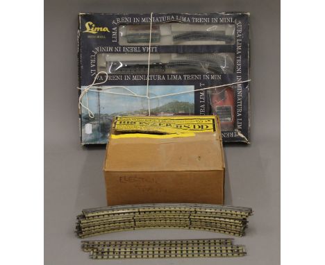 A quantity of Hornby and Lima model railways. 