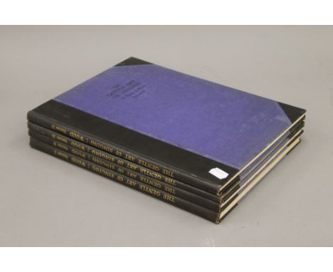 Henry Wood, The Gentle Art of Singing, 1927, first edition, a set of four volumes (later Sir Henry Wood founder of the Promen