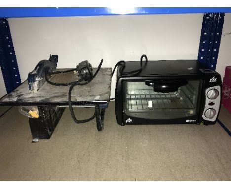 ELECTRIC WET TILE CUTTER &amp; MINI OVEN