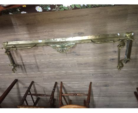OLD BRASS EXTENDING FENDER