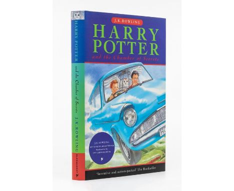 Rowling, J. K. Harry Potter and the Chamber of Secrets, first edition, first issue, London: Bloomsbury, 1998, hardback, publi