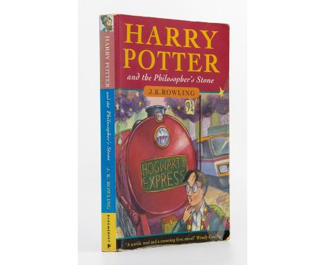 Rowling, J. K. Harry Potter and the Philosopher's Stone, first edition, first issue, London: Bloomsbury, 1997, paperback, pri