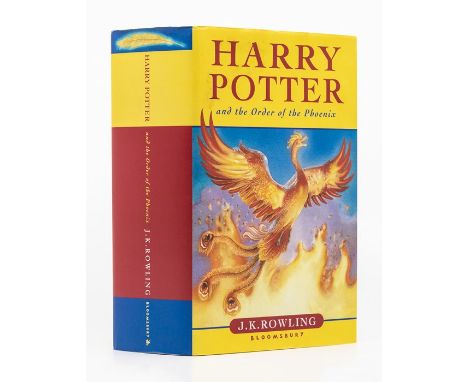 Rowling, J. K. Harry Potter and the Order of the Phoenix, first edition, hardback, London: Bloomsbury, 2003. Signed by 16 mem