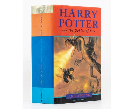 Rowling, J. K. Harry Potter and the Goblet of Fire, first edition, hardback, London: Bloomsbury, 2000. Signed by the author i