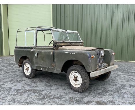 An early Land Rover Series 2 SWB full soft top. First registered January 1960, one registered owner from new, a Mr Samuel Pri