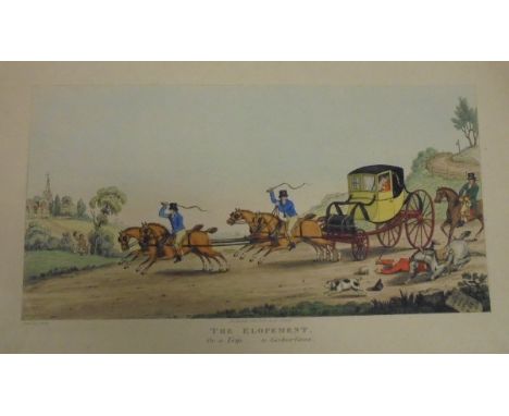 A large collection of various unframed prints to include AFTER MA HAYES "Getting Ready. Hearn's Hotel, Clonmel", "Hearn's Hot
