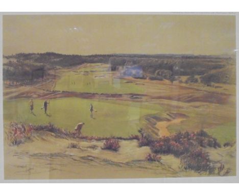 AFTER CECIL ALDIN "Sunningdale - The Fourth", a Chelsea Green Editions limited edition colour print No'd. 483/500
