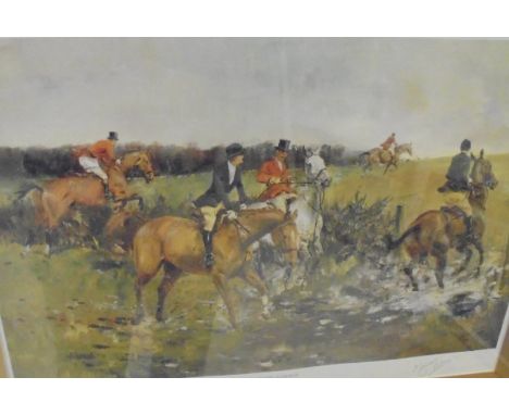 AFTER MICHAEL LYNE "The muddy gateway", limited edition colour print No'd. 102/399, signed in pencil lower right