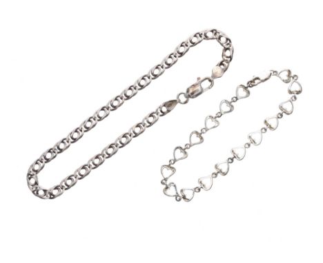 (ref. 22516) Two 925 silver bracelets (2)