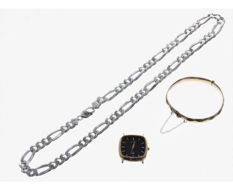 (ref. 20711) Citizen watch head, bangle and 925 necklet (3)