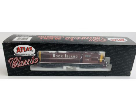 Atlas HO Alco RS-3 - Boxed. P&amp;P Group 2 (£18+VAT for the first lot and £3+VAT for subsequent lots) 