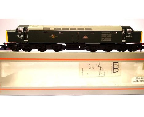 Lima Class 40 BR Green 40106 Atlantic Conveyor. P&amp;P Group 1 (£14+VAT for the first lot and £1+VAT for subsequent lots) 