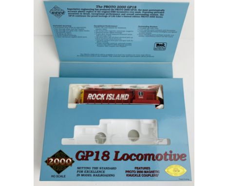 Proto 2000 GP18 HO Scale - Boxed. P&amp;P Group 2 (£18+VAT for the first lot and £3+VAT for subsequent lots) 