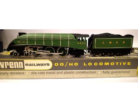 Wrenn W2209A A4, Great Snipe, LNER Green 4495 in good condition with minor marks. Complete with box and instructions, box in 